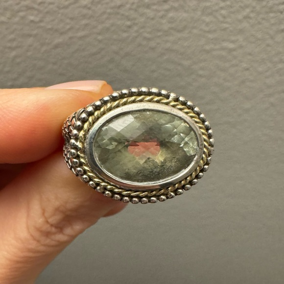 Andrea Candela Topaz Cable Ring - Picture 5 of 7